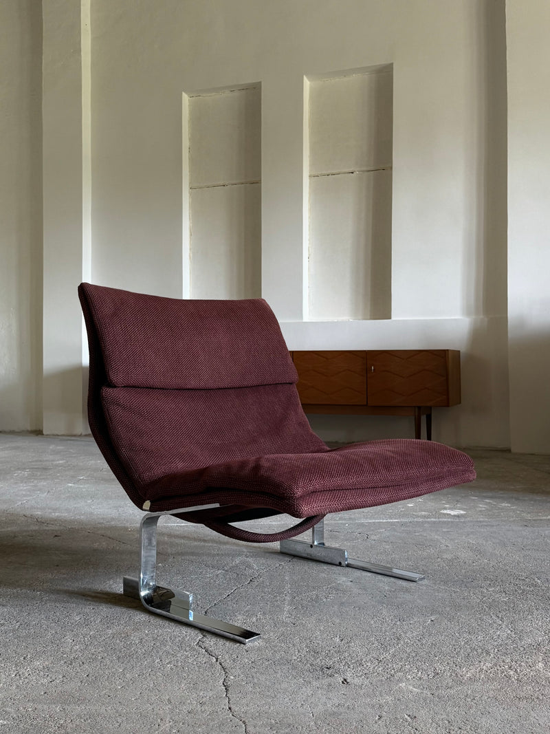 “ONDA” ARMCHAIR BY GIOVANNI OFFREDI FOR SAPORITI, ITALY 1970s