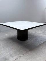 ERWIN NAGEL FOR ROSENTHAL EINRICHTUNG „QUADRONDO“ DINING TABLE ASH WOOD, 1980s
