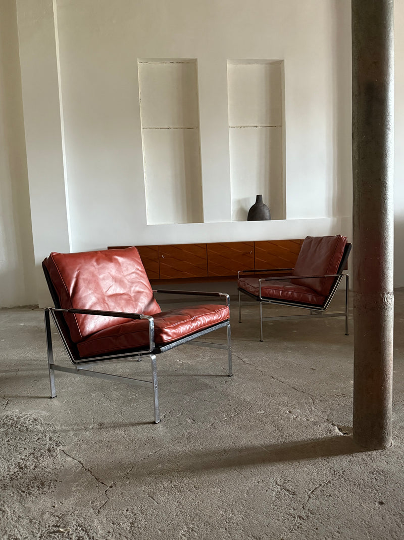 PREBEN FABRICIUS & JØRGEN KASTHOLM FOR KILL INTERNATIONAL „6720“ ARMCHAIRS, GERMANY 1960s