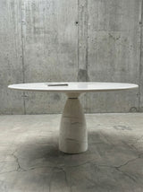 PETER DRAENERT „FINALE 1790“ MARBLE DINING TABLE ROUND 140cm, GERMANY 1970s