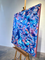 „TREASURES OF THE SEAS“ POWER OF LIGHTNESS 100x100cm
