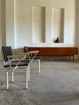 SET OF 2 HANS ULLRICH BITSCH FOR KUSCH&CO. „SERIES 8600“ ARMCHAIRS, GERMANY 1980s