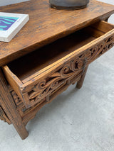 ANTIQUE CHINESE CHEST OF DRAWERS ELM WOOD QING DYNASTY