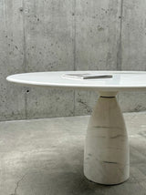 PETER DRAENERT „FINALE 1790“ MARBLE DINING TABLE ROUND 140cm, GERMANY 1970s