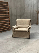 CARL STRAUB SEATING GROUP WOOL ARMCHAIR & SOFA, GERMANY 1970s