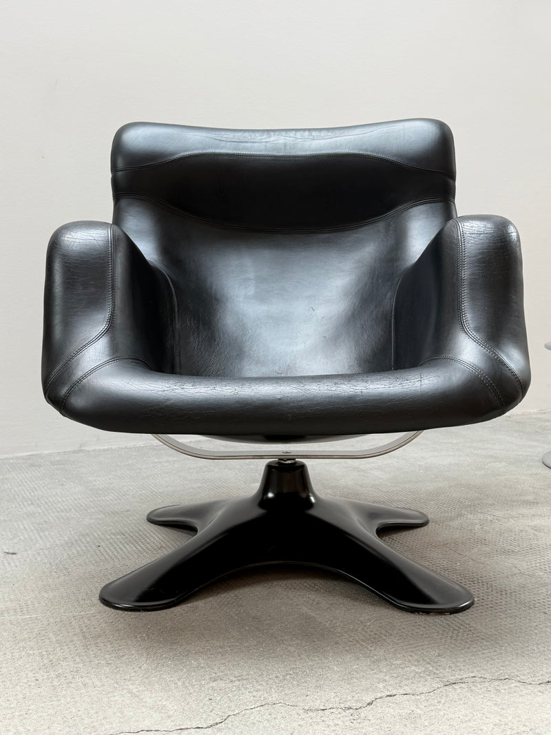 YRJÖ KUKKAPURO FOR HAIMI „KARUSELLI“ SWIVEL CHAIR, FINLAND 1960S