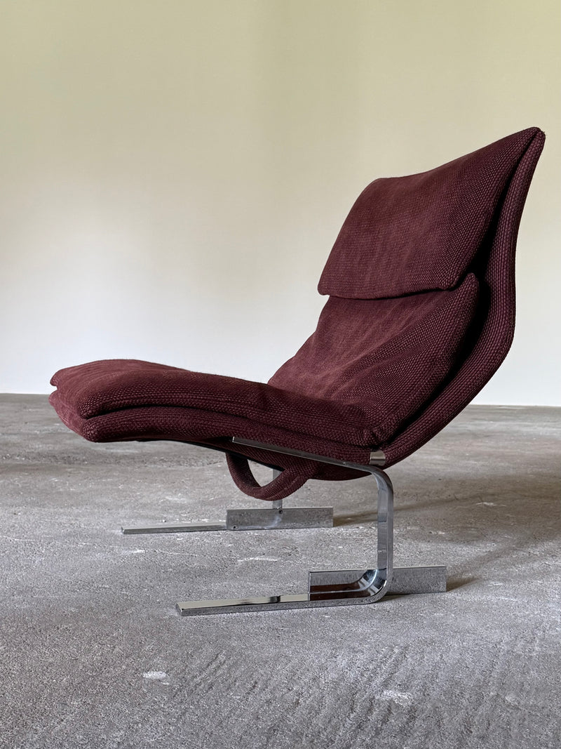 “ONDA” ARMCHAIR BY GIOVANNI OFFREDI FOR SAPORITI, ITALY 1970s