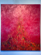 „HORIZONS No.3 “ LAVA 120x140cm 2022