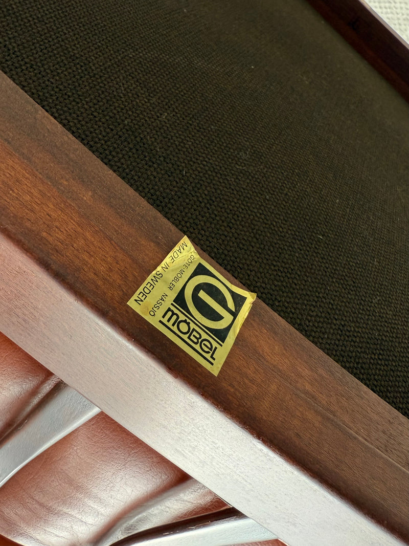 SET OF 2 GUNNAR KENTEMO FOR GÖTE-MÖBLER NÄSSJÖ / G-MÖBLER ARMCHAIRS, SWEDEN 1960S