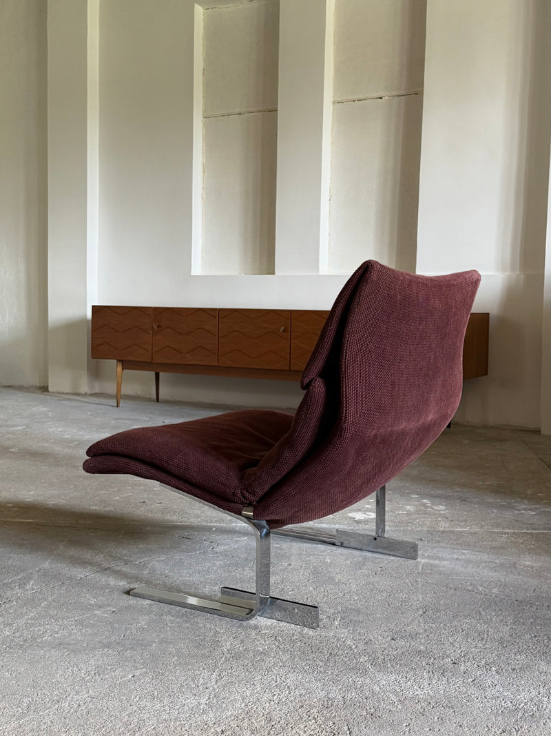 “ONDA” ARMCHAIR BY GIOVANNI OFFREDI FOR SAPORITI, ITALY 1970s