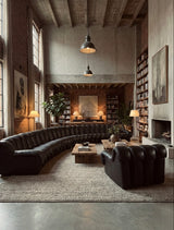 DE SEDE DS-600 „TATZELWURM“ / „SNAKE“ SECTIONAL SOFA MOCHA BROWN LEATHER, SWITZERLAND 1980s