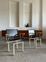 SET OF 2 HANS ULLRICH BITSCH FOR KUSCH&CO. „SERIES 8600“ ARMCHAIRS, GERMANY 1980s