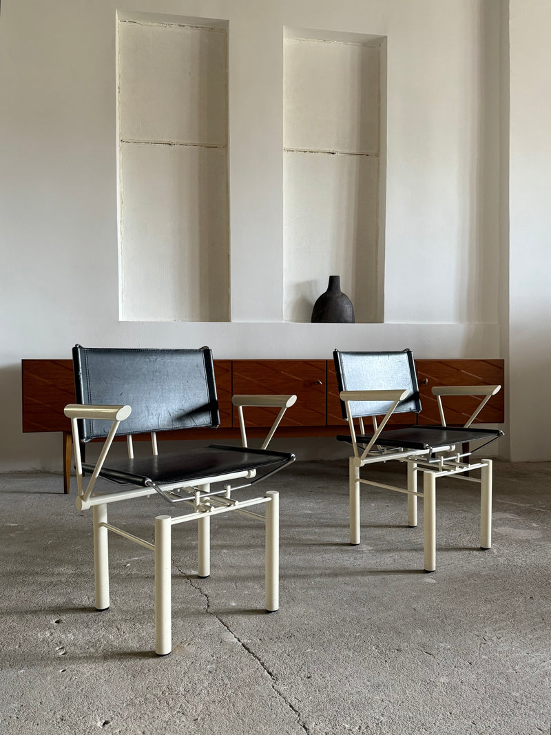 SET OF 2 HANS ULLRICH BITSCH FOR KUSCH&CO. „SERIES 8600“ ARMCHAIRS, GERMANY 1980s