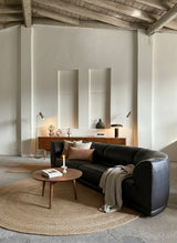 ROCHE BOBOIS „SERPENTINE“ SECTIONAL SOFA LEATHER, FRANCE 1980s