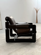 ARNE JACOBSEN FOR ASKO „ROVER“ ARMCHAIRS LEATHER ASH WOOD, FINLAND 1960s
