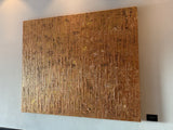 „NETWORKS No.46“ COPPER ACRYL ON CANVAS
