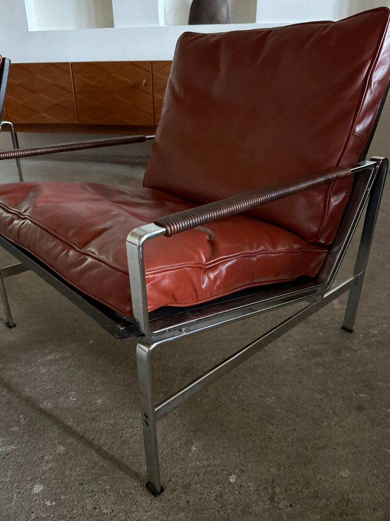 PREBEN FABRICIUS & JØRGEN KASTHOLM FOR KILL INTERNATIONAL „6720“ ARMCHAIRS, GERMANY 1960s