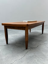 WILHELM KNOLL MODULAR ARMCHAIR COFFEE TABLE SET OAK GREEN VELVET CORDUROY, GERMANY 1960S