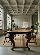 ANTIQUE FRENCH MONASTERY DINING TABLE NUTWOOD 325cm, 19th CENTURY