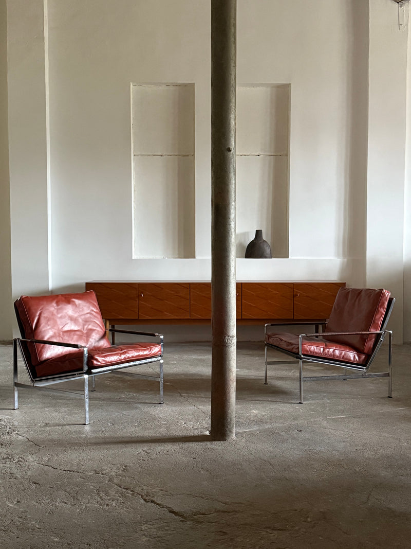 PREBEN FABRICIUS & JØRGEN KASTHOLM FOR KILL INTERNATIONAL „6720“ ARMCHAIRS, GERMANY 1960s