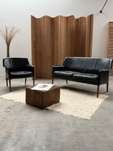 EJNAR LARSEN & AKSEL BENDER MADSEN FOR WILLY BECK SOFA & ARMCHAIR, DENMARK 1960s