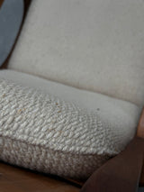 WASA ROCKING CHAIR XL SOLID PINE WOOD BRUTALIST, GERMANY 1980s