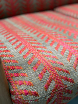 BEAUTIFUL “BONANZA” SOFA IN ITALIAN FABRIC BY ESKO PAJAMIES FOR  ASKO, FINLAND 1970s