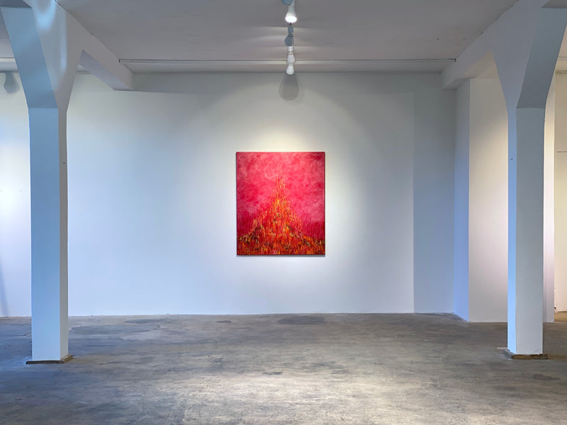 „HORIZONS No.3 “ LAVA 120x140cm 2022