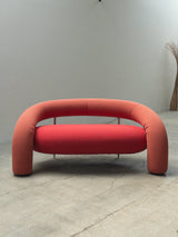 CARLO BARTOLI FOR ROSSI DI ALBIZZATE ‚TUBE‘ SOFA IN KVADRAT WOOL FABRIC, ITALY 1990s