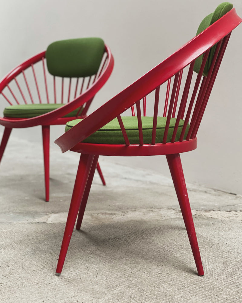 „Circle Chairs“ Yngve Ekström Für Swedese Schweden 1960er