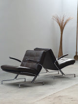 SET OF 2 JORGEN KASTHOLM ‚JK730‘ ARMCHAIRS, GERMANY 1960s