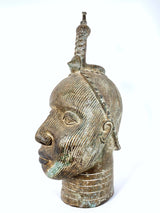 Ife Bronze Kopf Yoruba Stamm Benin Nigeria