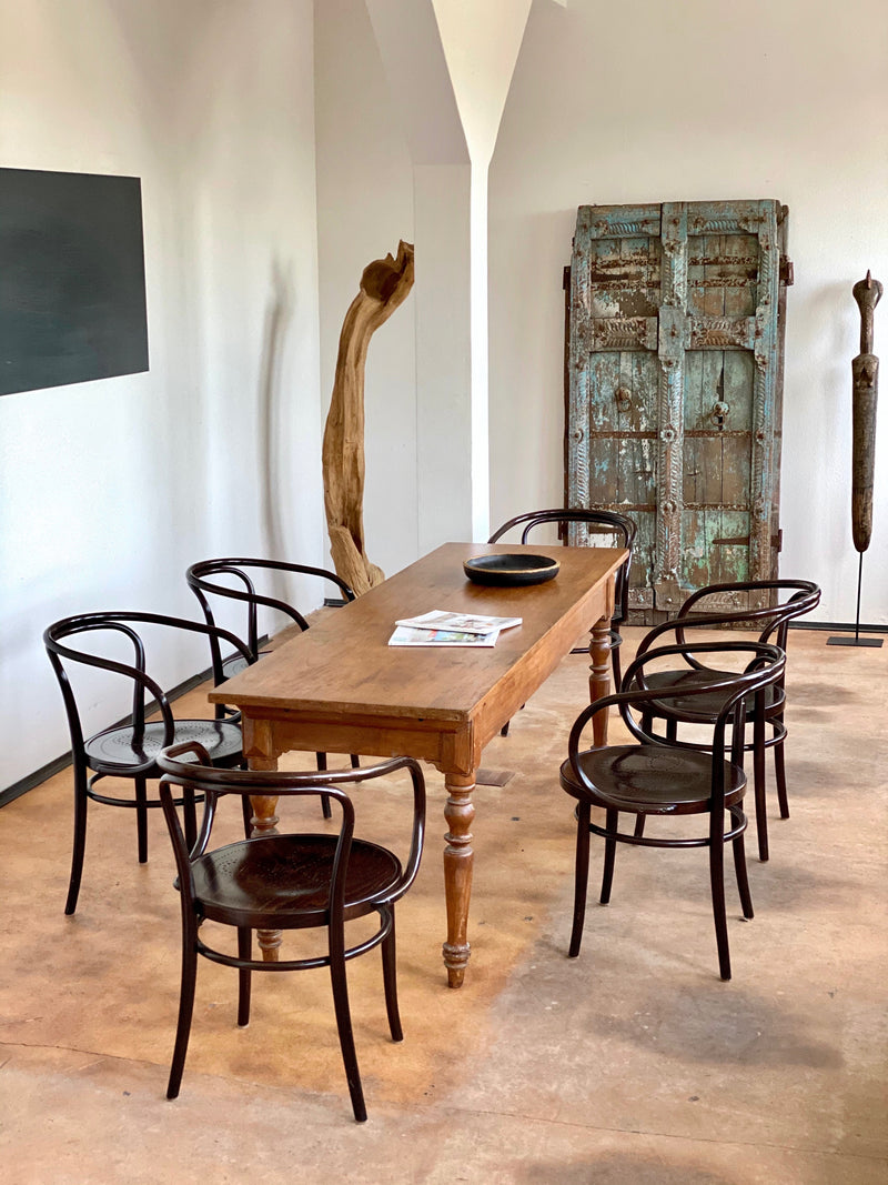 Antiker Französischer Landhaus Esstisch Wirtshaustisch Tisch Dining Table 210cm