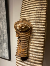 Songye Kriegs Schild Shield Holz Wood Maske
