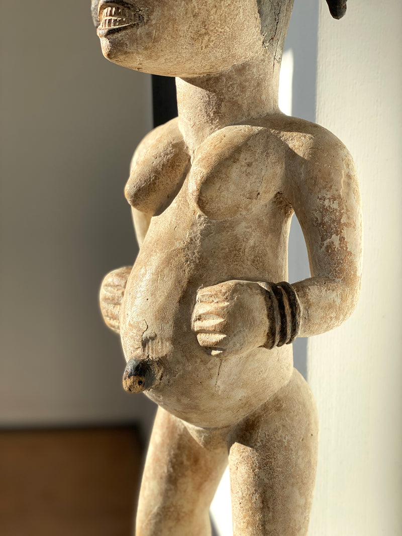Igbo/Ibo Ikenga Holz Figur Skulptur Nigeria Afrika