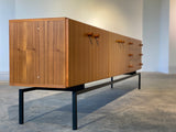 Midcentury Teak Holz Sideboard Dänemark Japanisches Design