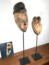 Alte Afrikanische Punu Lumbo Maske Gabun Afrika Okuyi