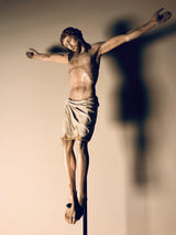 Jesus Christus Holz Figur Skulptur Antik 18. Jahrhundert Century Italy