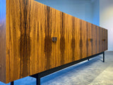 Midcentury Sideboard Credenza Rosewood Geflammt 300cm