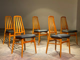 Wunderschönes 6er Set Dänischer Teak Stühle Dining Chairs Vamdrup Stolefabrik Denmark