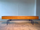 Zebrano Holz Sideboard Lowboard In Japanischem Design 250cm