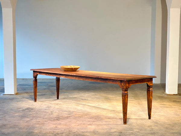 Antiker Französischer Eiche Landhaustisch Tafel Klostertisch Wirtshaustisch Esstisch 310cm