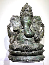 Bronze Ganesha Bali Indonesien 1960er Jahre