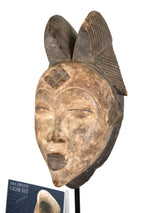 Alte Afrikanische Punu Lumbo Maske Gabun Afrika Okuyi