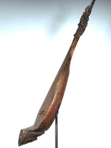Antike Batak Hasapi Laute 1900 Indonesien Skulptur Instrument